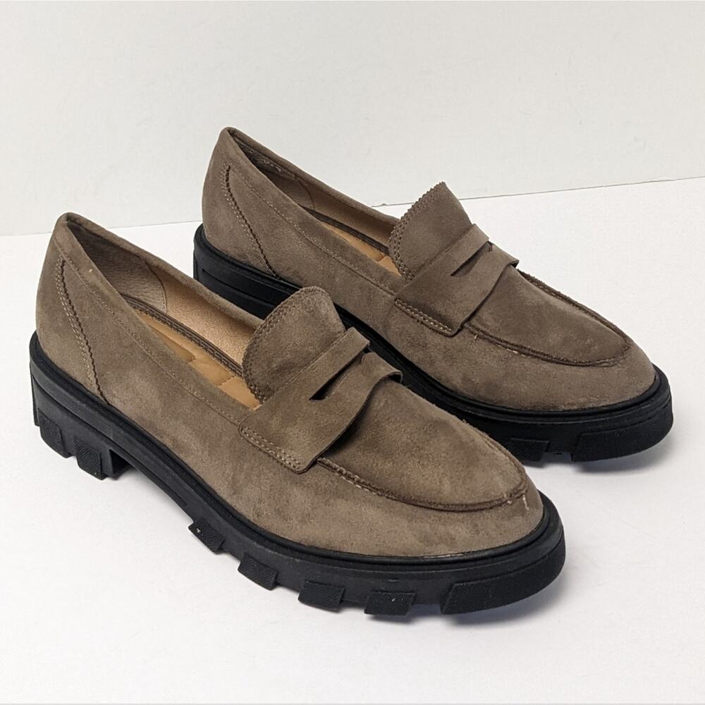 Crown Vintage Lane Chunky Loafers, Nutmeg, Women's 8.5